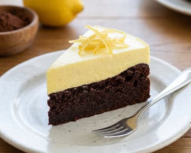 Csokoládétorta citromhabbal | Frissítő ünnepi desszert
