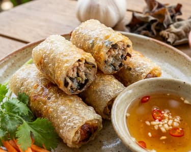 Fried Vietnamese Spring Rolls (Nem Rán)