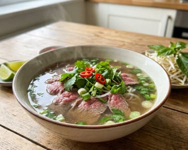 Pho bo | Traditional Vietnamese Beef Soup