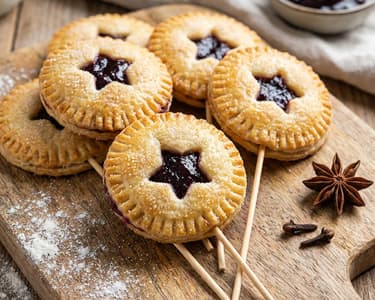 Plum Jam Pie Pops | Creative Festive Dessert