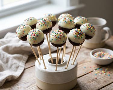 Cake pops – Színes süti nyalókák gyerekeknek