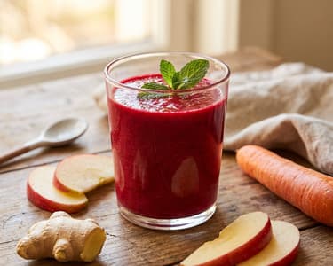 Beetroot Vitamin Bomb Smoothie | Refreshing Energy Drink