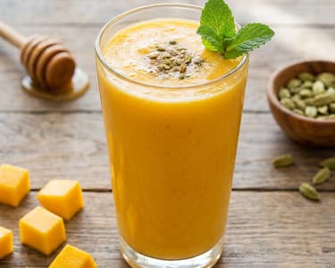 Mango Lassi | Refreshing Indian Yogurt Drink