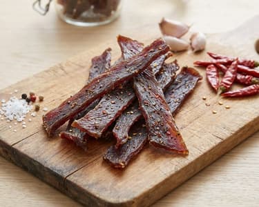 Házi marha jerky – fűszeres szárított marhahús