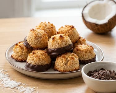 Healthy Coconut Kisses