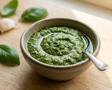 Homemade Basil Pesto