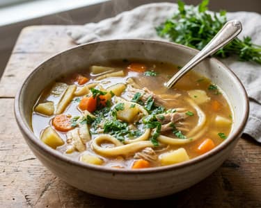 Traditional Rooster Soup