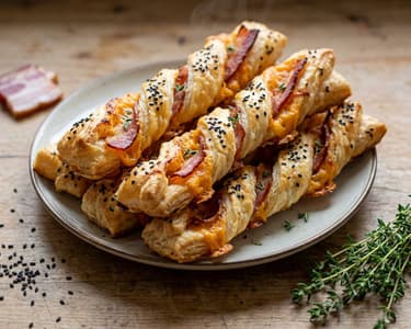 Thyme and Bacon Sticks