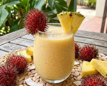 Rambutan smoothie