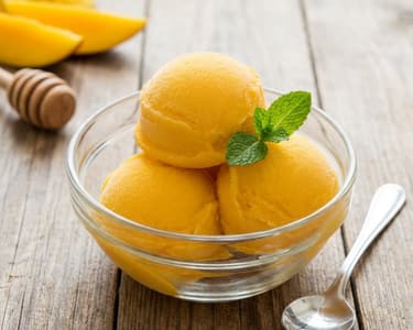 Frissítő mangó sorbet | Krémes házi desszert