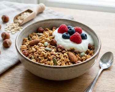 Kókuszos-diós granola | Ropogós házi reggeli