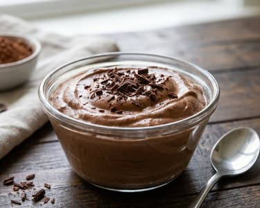 Vegán csokoládéhab (Aquafaba mousse)