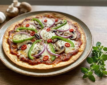 Gyors tortilla pizza | Ropogós vacsora 15 perc alatt