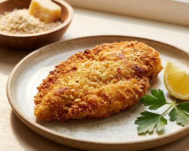 Parmezános csirkerántott hús | Gyors és ropogós ebéd