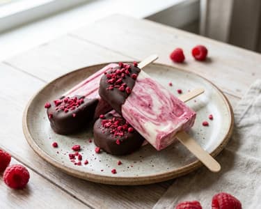 Raspberry Cheesecake Popsicle | Refreshing Summer Treat