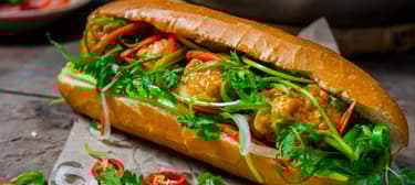 Ázsiai szendvics (Bánh mí)