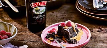 Ír krémlikőrös brownie