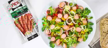 Ínyenc virslisaláta