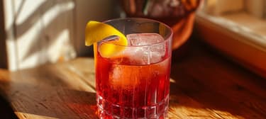 Negroni cocktail