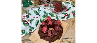 Mikrós mézeskalács kuglóf 15 perc alatt (vegán, glutén-, hozzáadott cukormentes)