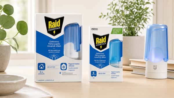 Raid: Vegyszermentes fénycsapda