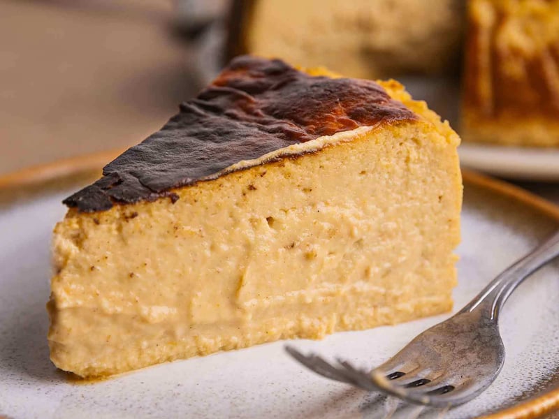 Baszk sütőtökös sajttorta