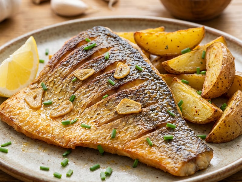 Garlic Carp Fillet