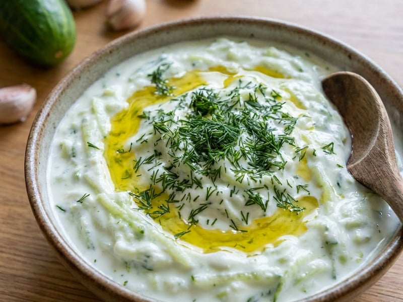 Greek Tzatziki Salad