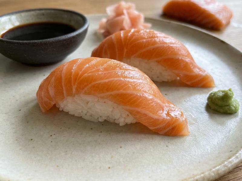 Sake nigiri - lazac nigiri