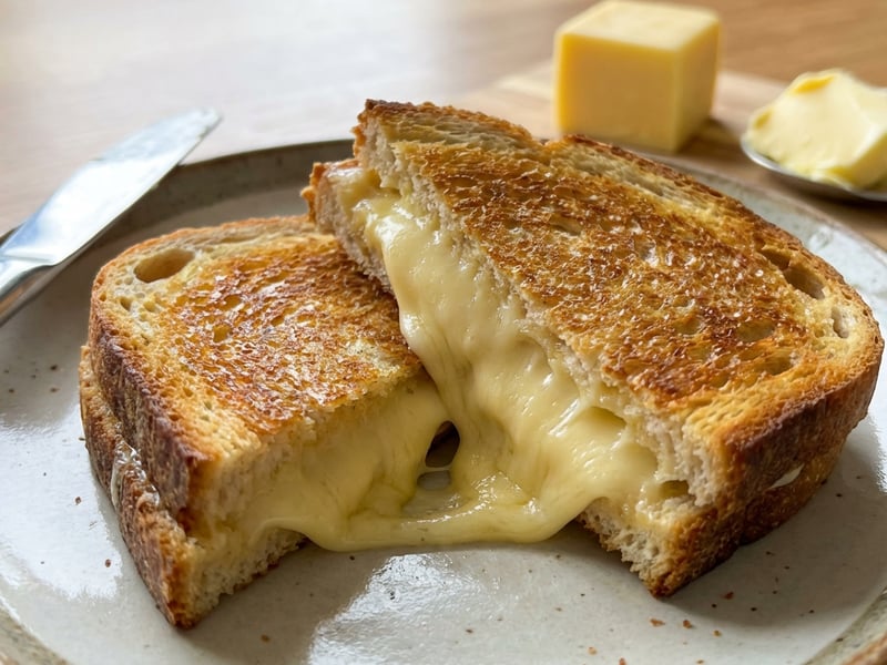 Cheesy Grilled Sandwich