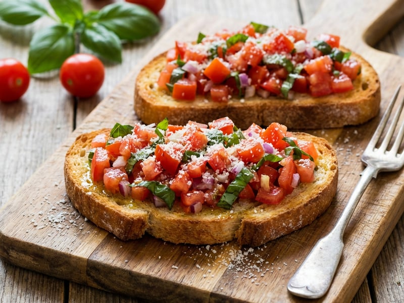 Tomato bruschetta
