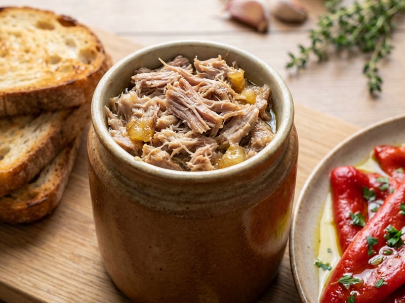 Sertés rilette pecsenyepaprikával