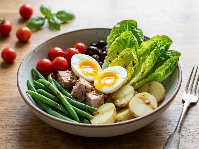 Simple “Niçoise” Salad