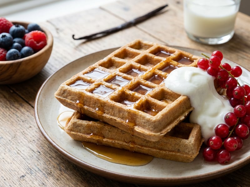 Kefir Waffles