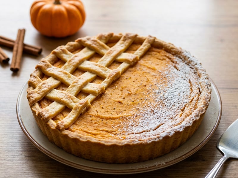 Sütőtökös pite