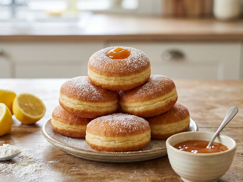 Carnival Ribbon Doughnuts