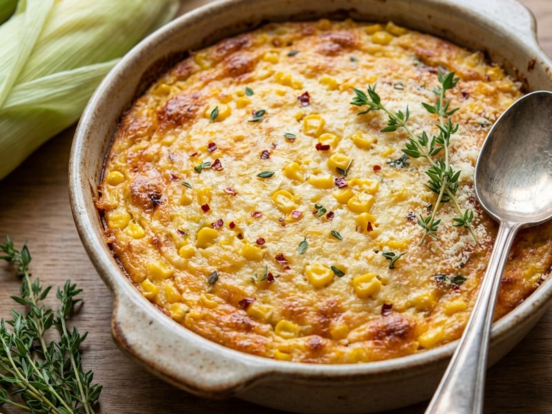 Parmesan Corn Fritters
