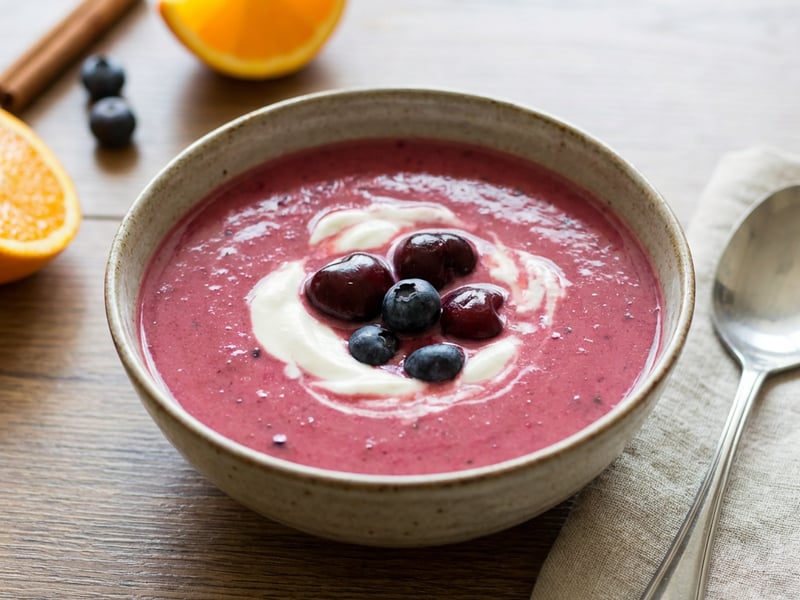 Vegyes gyümölcsleves