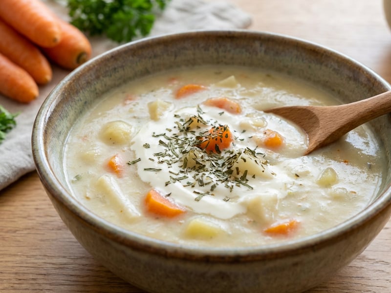 Tarragon Vegetable Soup