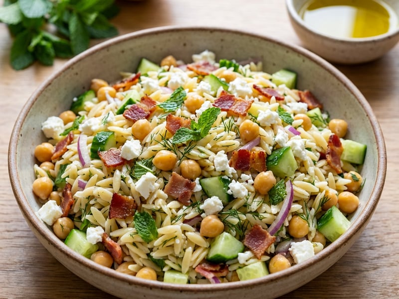 Greek Orzo Salad