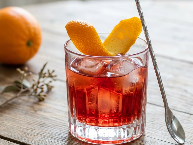 Negroni cocktail