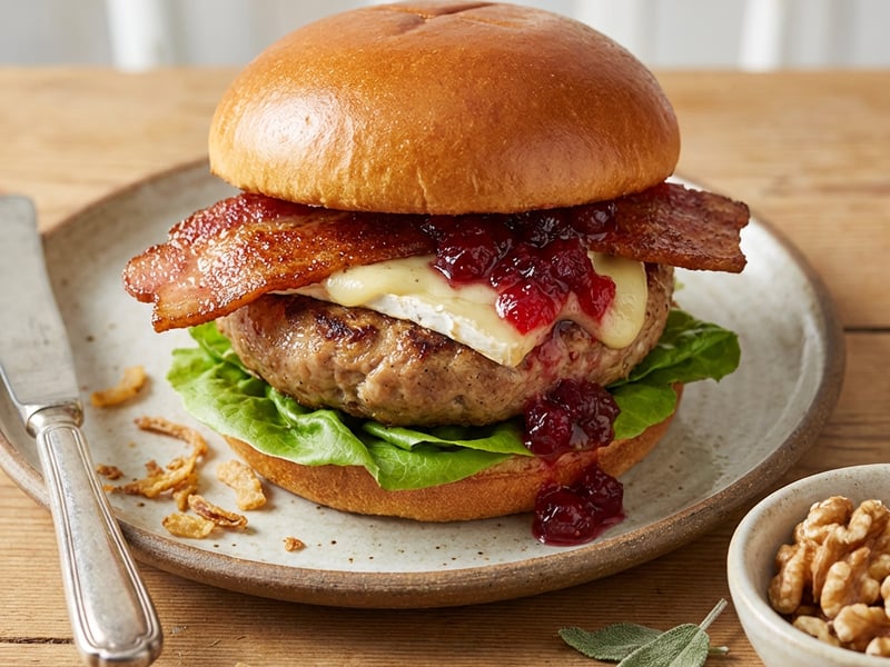 A Bamba Pulyka Burger receptje