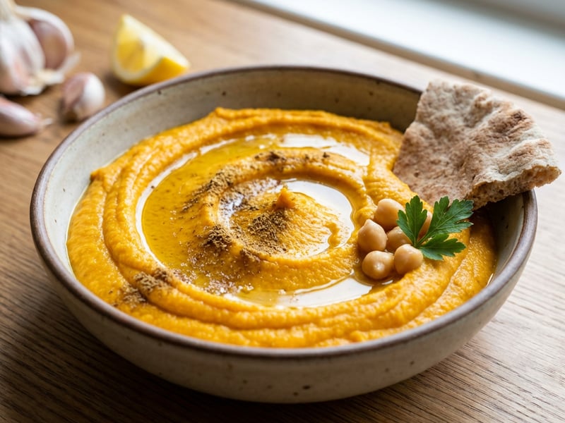 Pumpkin hummus