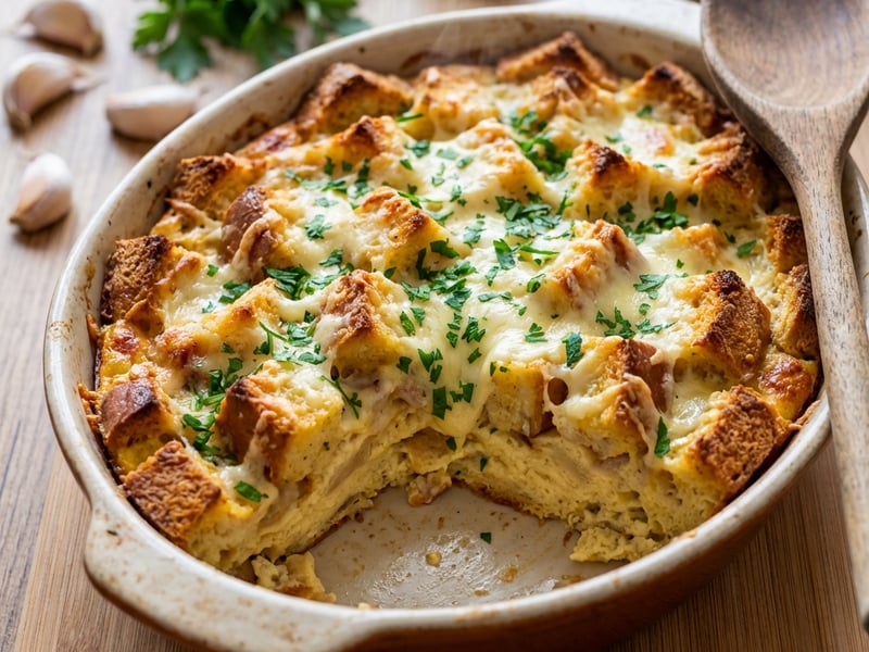 Savory Bread Pudding