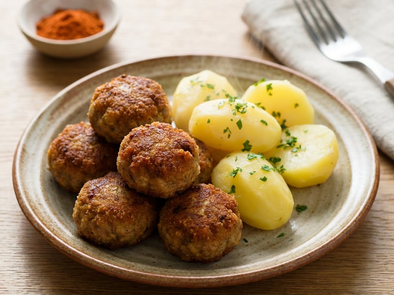 Traditional Hungarian Meatballs