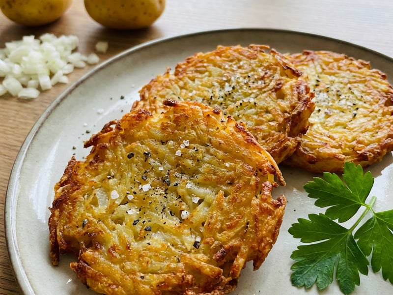 Hash Browns – Ropogós amerikai burgonyalepény