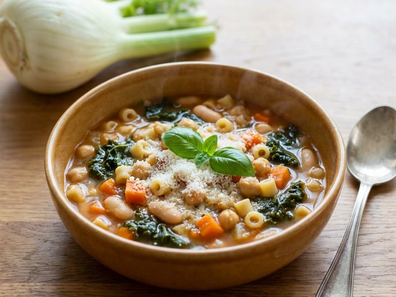 Minestrone leves
