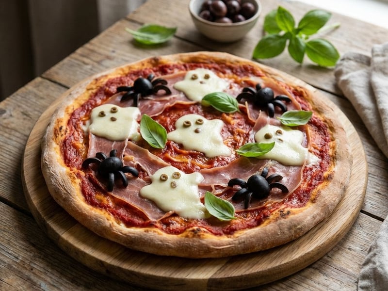 Halloweeni pizza | Félelmetesen finom vacsora