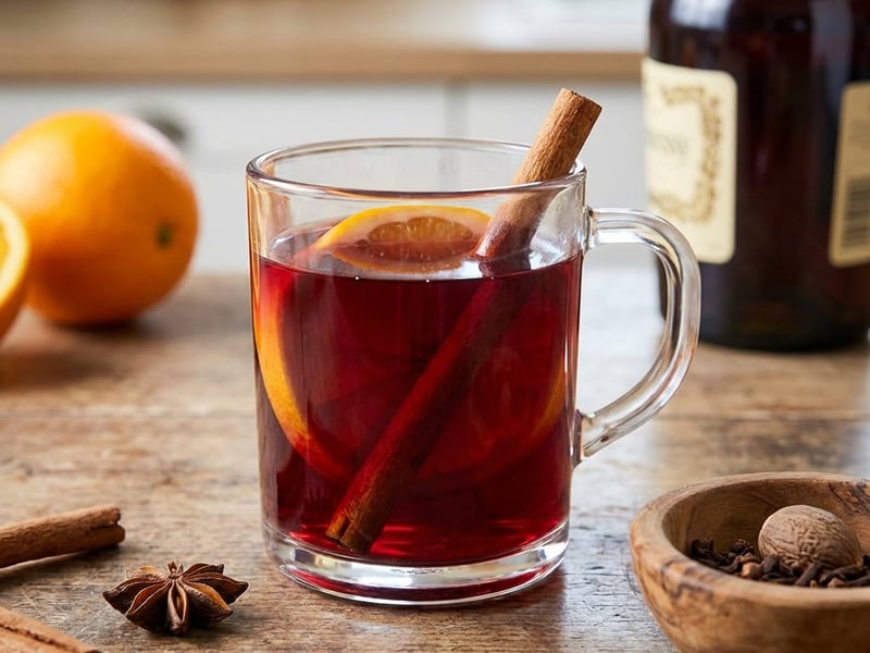 Sangria Mulled Wine with Brandy