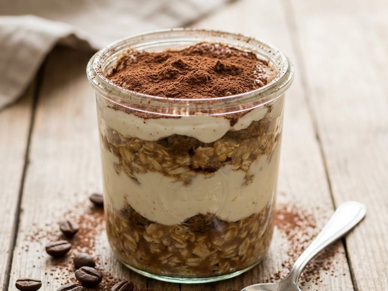 Tiramisu Overnight Oats